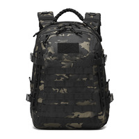 Sac à dos tactique personnalisable OEM avec compartiment pour ordinateur portable pour les sports de plein air, la randonnée, les voyages, la pêche, la chasse