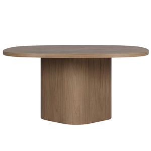 Table à manger Valli : Sublimez votre espace repas avec une table de style magnifiquement épuré, inspirée du brutalisme doux. - Product Image 5