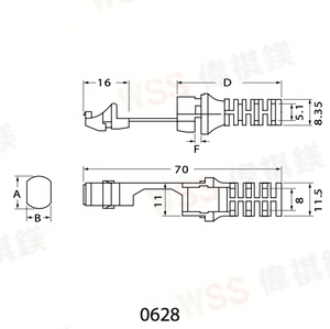 Fabricant Prix d'usine Douille anti-traction Douille Déclic Nylon Bande de douille - Product Image 5