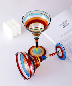 Verres à vin en cristal peints à la main, plusieurs styles, verres à margarita flamant rose, verres à boire pour bar, décoration de fête à domicile - Product Image 6