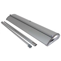 Bannière enroulable personnalisée, résistante à l'eau, robuste, résistante au vent, bannière rétractable