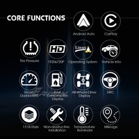 Stock UE Erisin ES4822CA Écran LCD 10 pouces pour tableau de bord BMW F20 F22 F48 F49 F39 Série 1 2 X1 X2 avec CarPlay sans fil Android Auto