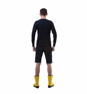 <span class=keywords><strong>Pull</strong></span> en laine ignifuge permanent pour pompiers - Indice d'oxygène 33,2%, lavable, protection FR - Product Image 3