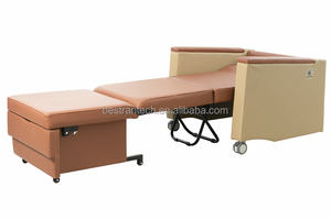 BT-CN017 lüks ofis katlanır görevlisi katlanır yatak cabrio hastane beraberindeki yatak tıbbi katlanabilir hastane sandalyesi - Product Image 4