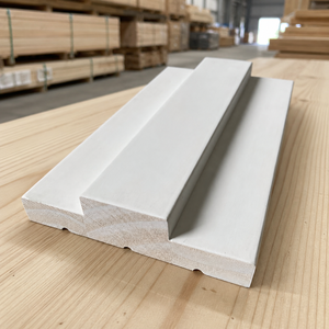 Panneaux de finition en pin blanc apprêté pour cadres intérieurs résidentiels et commerciaux, pour extensions de fenêtres, surface lisse, export en gros - Product Image 1
