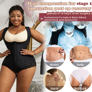 手術後圧迫おなかコントロールプラスサイズの衣服Colombianas Moldeadoras Mujer Bbl Faja Shapewear女性用 - Product Image 2