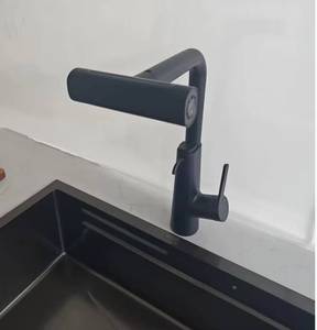 4 Water Function Modes Single Handle Single Hole Pull Out 2 in 1 Kitchen Faucet Mixer Tap with Combined Soap Dispenser - Product Image 6