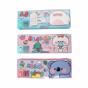 Étui à crayons magnétique multifonctionnel pour enfants, grande capacité, écologique, marque KM, <span class=keywords><strong>taille</strong></span>-<span class=keywords><strong>crayon</strong></span> de haute qualité - Product Image 5