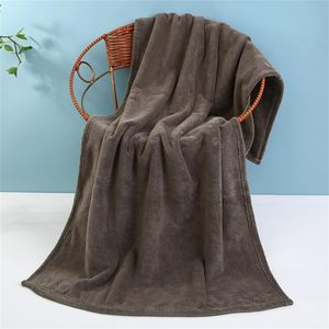 High Quality Coral Fleece <b>Towel</b> <b>Set</b> Eco-Friendly Quick Drying Microfiber Solid Color for Home Beach and Outdoor Use - Product Image 6