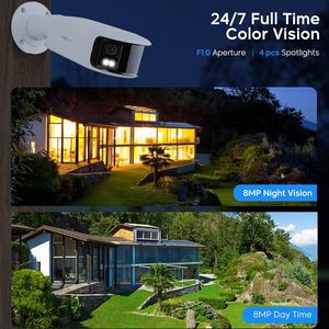 Caméra IP <span class=keywords><strong>DS</strong></span>-<span class=keywords><strong>2CD2T87G2P</strong></span>-LSU/SL 4mm Caméra Bullet Panoramique 8MP 4K Caméra Réseau Tourelle Fixe Colorée 24/7 - Product Image 3