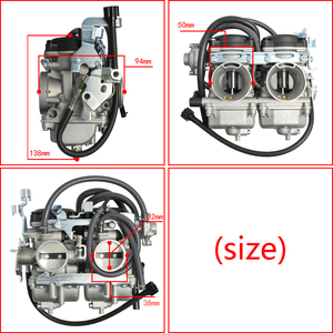 Vente en gros <span class=keywords><strong>Carburateur</strong></span> Kawa Saki EX250 Ninja250R KLE250 GPX250R 250cc 15001-1433 15003-1602 - Product Image 2