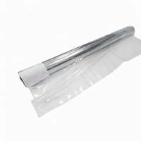 Rouleau de film PVC transparent normal, feuille de plastique flexible transparente, film PVC transparent multi-usages pour l'emballage et la décoration