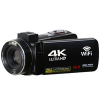 Caméscope numérique compact professionnel 18X zoom numérique 4K avec carte mémoire SD Fabriqué en Chine