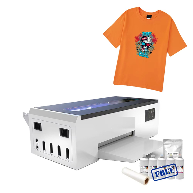 New Ideas for Small Business L800 L805 DTF Printer A4 Flatbed DTF Printing Machine with Oven Compatibility