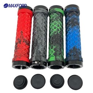 MAXFORD 自行车车把防滑套 防滑公路山地自行车车把套 双锁环适用于 BMX 折叠自行车握把套 - Product Image 2