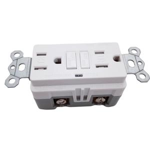 Steckdosentester Wandsteckdose <span class=keywords><strong>GFCI</strong></span> 15A 125V 2 Anschlüsse Amerikanischer Standard Stromladegerät Redmi Not 8 Pro Hülle - Product Image 5