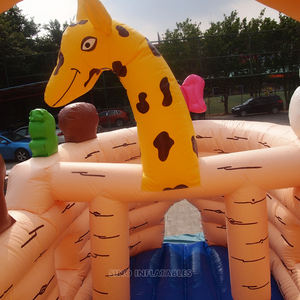 Juegos Inflables Portátiles de <span class=keywords><strong>Arca</strong></span> de Noé con Tobogán para Fiestas Infantiles de China Sino Inflatables - Product Image 5