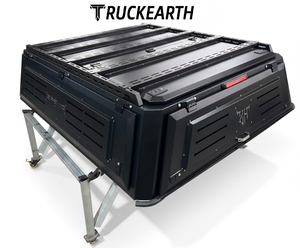 Auvent de camion en aluminium pour Ford, Toyota, GMC, RAM, BYD, Chevrolet Truckearth TECDZF, coque de camping pour pick-up - Product Image 4
