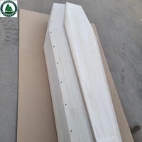 Ataúd de madera personalizable del estilo del diseño moderno de KD aceptable