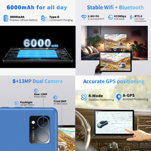 2023 New Android 13 Máy Tính Bảng 10 Inch 6GB + 128GB + 256GB Mở Rộng 1200*2000 FHD 2K Hiển Thị 4G Wifi Octa Lõi Máy Tính Bảng PC - Product Image 6