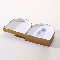 Boîte d'emballage de luxe personnalisée pour produits de soin de la peau, sérum, cosmétiques de marque privée avec matériaux recyclés, impression en relief