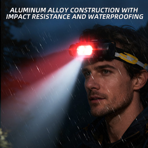 New Dual <strong>Light</strong> Sources Design Waterproof Led <strong>Headlamp</strong> Type-C Rechargeable <strong>Headlamp</strong> Professional for Outdoor Lighting Headlights - Product Image 3