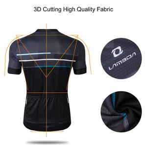 Correr hombres camisa de manga corta Jersey de bici <span class=keywords><strong>Biker</strong></span> Shorts desgaste de ciclo - Product Image 3