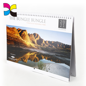 Tùy chỉnh tường lịch 13 trang cho 1 bì<span class=keywords><strong>a</strong></span> và 12 tháng đầy đủ màu sắc in ấn vòng xoắn ốc RÀNG BUỘC - Product Image 4