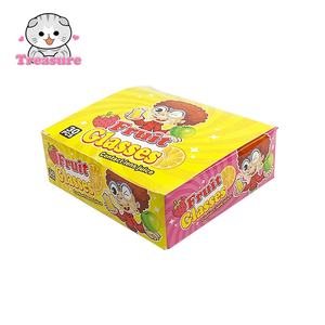 หลอดพลาสติกใส่แว่นตาแปลกใหม่ของเล่นพร้อมแยมเปรี้ยวลูกอมผลไม้เหลวดูดกลิ่นสตรอเบอร์รี่รสชาติเจลลี่เลือด - Product Image 5