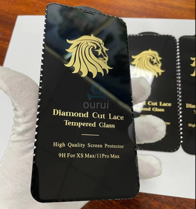 Venta caliente diamante corte encaje vidrio templado para Samsung A05 A12 fabrica Protector de pantalla de vidrio para Tecno Pop 8 9 Spark 4 30 - Product Image 4