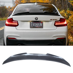 For 2 Series F22 Coupe/F23 Convertible/M2 F87 PSM Style Carbon Fiber Rear Spoiler Trunk Wing 2014-2020 - Product Image 1