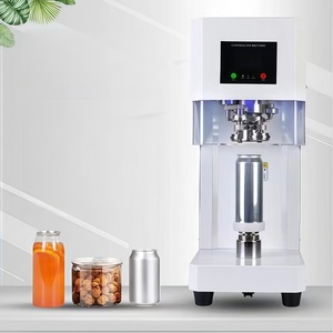 Scelleuse de canettes portable automatique non rotative pour canettes <span class=keywords><strong>en</strong></span> PET et <span class=keywords><strong>en</strong></span> aluminium, idéale pour les magasins de bubble tea et de boissons - Product Image 3