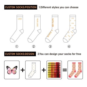 Wholesale High Quality Custom Cycling Sport <b>Socks</b> Nylon Athletic Crew Digital Printing Breathable Sports <b>Socks</b> Padded - Product Image 6