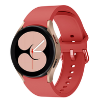Venta al por mayor de fábrica de silicona correa de reloj inteligente para Samsung Galaxy Watch5 4 Classic 40 42 44 46mm