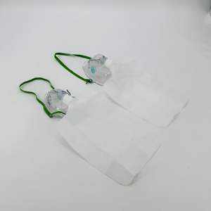 <span class=keywords><strong>Masque</strong></span> jetable non-réutilisable en PVC médical pour l'oxygène, tailles adulte et pédiatrique - Product Image 2