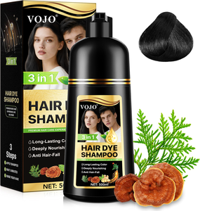 <span class=keywords><strong>Shampoo</strong></span> Colorante all'Estratto di Ginseng 500ml all'Ingrosso, Senza Danni ai <span class=keywords><strong>Capelli</strong></span>, Copre i <span class=keywords><strong>Capelli</strong></span> Grigi con Risultati Duraturi, Facile da Lavare - Product Image 1