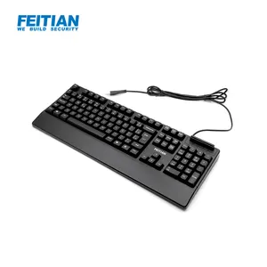 Keyboard with smart card reader R301- KB518