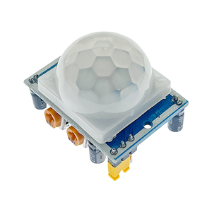 Oky3270 HC-SR501 con người Mô-đun cảm biến hồng ngoại <span class=keywords><strong>PIR</strong></span> phát hiện chuyển động cho <span class=keywords><strong>Arduino</strong></span> tự làm thiết bị điện tử Home an ninh dự án STEM - Product Image 1