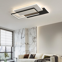 Design créatif plafonnier LED moderne luminaires montés en surface éclairage montage en surface intérieur acrylique led deckenleuchte