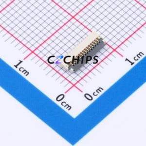 <b>FPC</b>-0.5FX-14PWBH10 FFC/<b>FPC</b> Connector SMD,P=0.5mm,Horizontal Mount Connector Flip Cover Type Bottom Contact 14P 0.5mm - Product Image 1