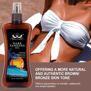 Fabricants de spray autobronzant bio huile bronzante pour le corps bronzage ultra plus foncé écran solaire bronzage pour naturel foncé - Product Image 2