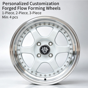 Rines FLowtone Personalizados de 2 Piezas, Diseño Cóncavo, 15 Pulgadas, 4x100, Rines de Alto Rendimiento, Rines Universales para Automóviles - Product Image 2
