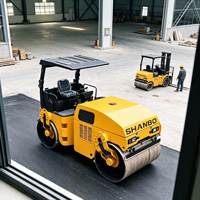 Rodillo Compactador de 6 Toneladas, Probado en Fábrica, con Motor de Bajo Consumo de 36.8kW, para Compactación de Suelos en Ingeniería
