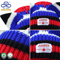 Bonnet tricoté décontracté d'hiver avec oreilles de chat, conception OEM/ODM, fabrication directe usine, avec étiquette privée personnalisée pour un style urbain branché