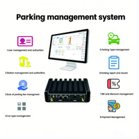 Distributeur de billets de stationnement en acier inoxydable Zhanjiang IP65 avec système de paiement automatique lumineux et barrière de contrôle d'accès