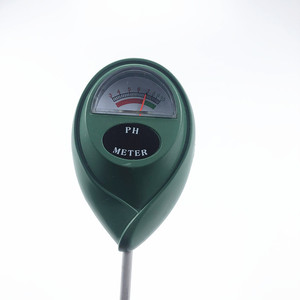 Soil Ph Meter 1-10 Range Round Head Single Needle For Garden Soil Testing - Product Image 1