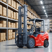 Pabrik Peralatan Transportasi Material Operasional Liftron CPD35 Forklift Listrik 3,5 Ton