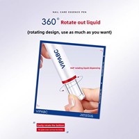 VIPABC – Stylo d'essence pour soins des ongles en gros, personnalisé, huile pour cuticules, traitement réparateur, antibactérien, glycérine, panthénol, hydratant