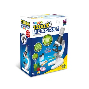 School Science Lab Kit Spielzeug 1000X Kids Biological Educational Microscope Kit für Schüler