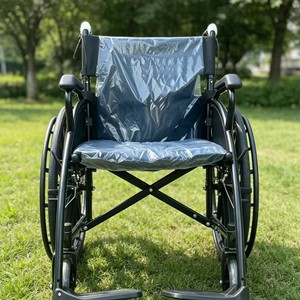 Fauteuil roulant manuel Asian Elephant, roues de 24 pouces, pliable, pour personnes âgées et handicapées, utilisation en extérieur - Product Image 1